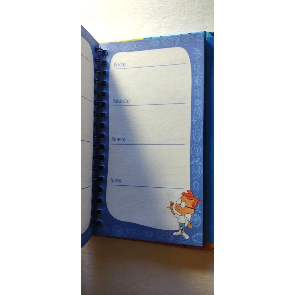Adventures Of Rocky And Bullwinkle Vintage Organizer Licensed Diary Notes 1980's